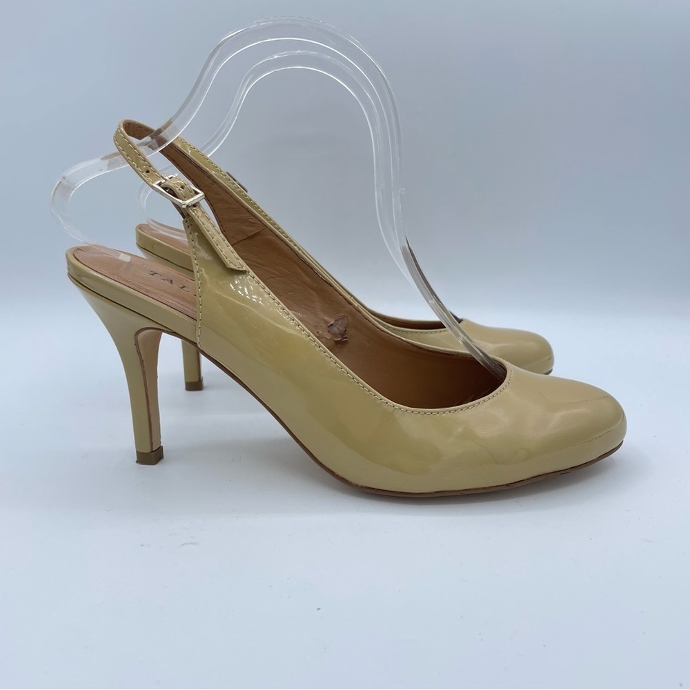Talbots Heels Slingback 8 1/2 Tan